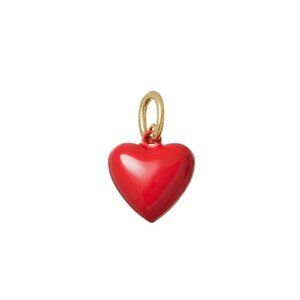 Roxanne Assoulin The Mini Puffy Heart Charms Red